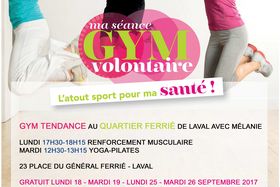 GYM TENDANCE VOLONTAIRE