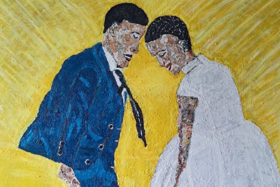 Ousmane Bangoura, artiste peintre guinéen