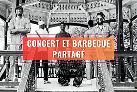 Concert et barbecue partagé