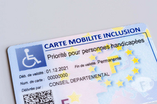 Photo d'une Carte Mobilité Inclusion