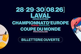 ESCALADE : une double compétition internationale attendue à Laval