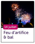 14 juillet : bal et feu d
