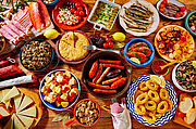 Tapas from spain mix of most popular