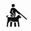 Pictogramme chien guide assistance handicap