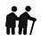 Pictogramme personnes âgées